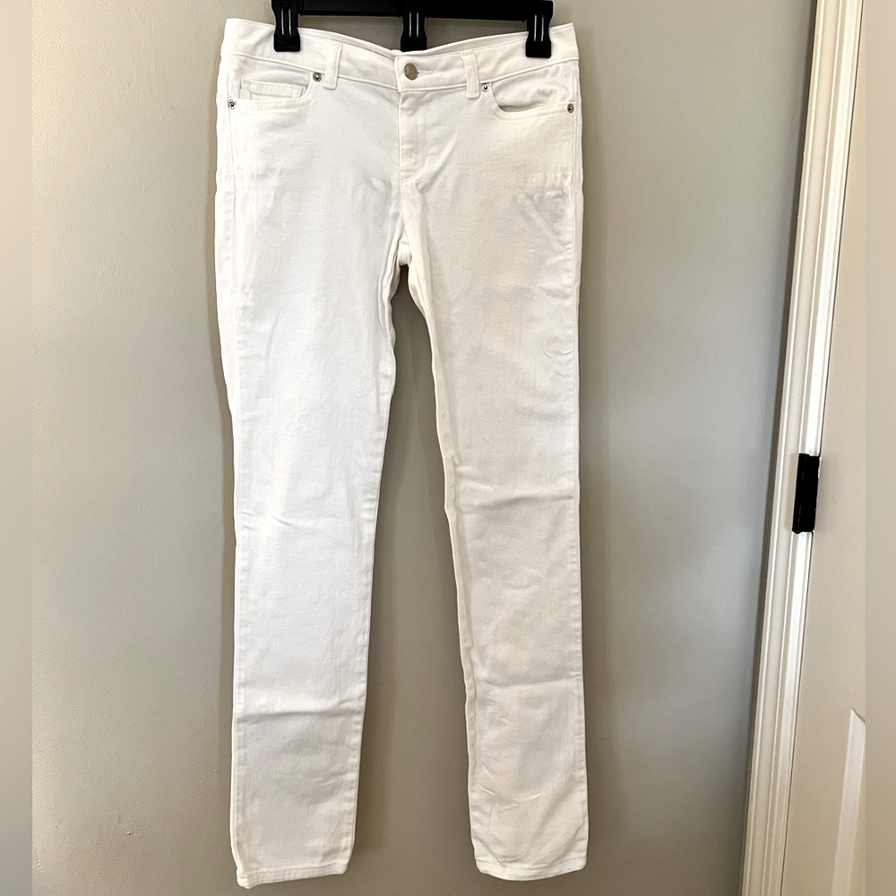 Michael Kors white denim jeans size 4